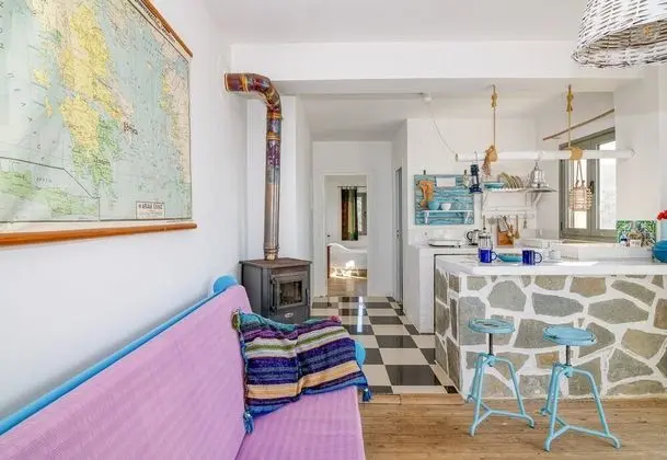 Family Apart Daire, 1 Çift Kişilik Yatak ve Çekyat, Bahçeli (Living Apartment Heraklion)