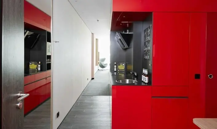 Deluxe Apart Daire, Küçük Mutfak (Double)
