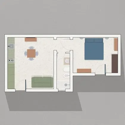 Deluxe Apart Daire