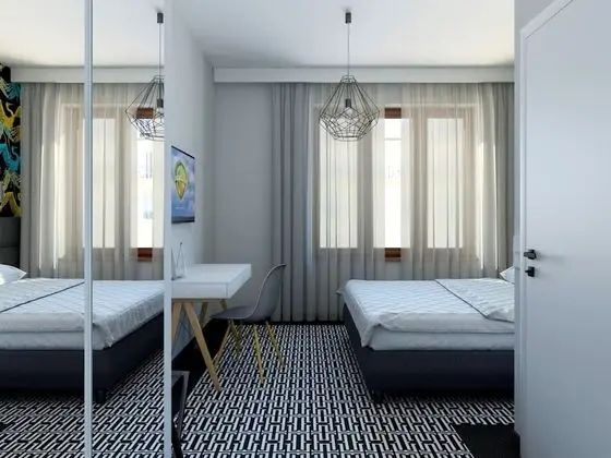 Tek Büyük veya İki Ayrı Yataklı Oda