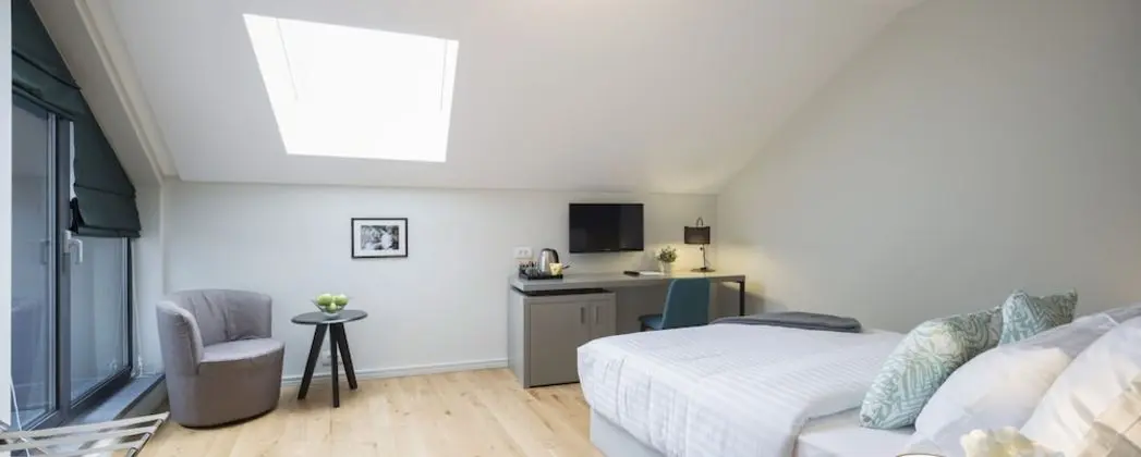Deluxe Tek Büyük veya İki Ayrı Yataklı Oda, Balkon, Şehir Manzaralı