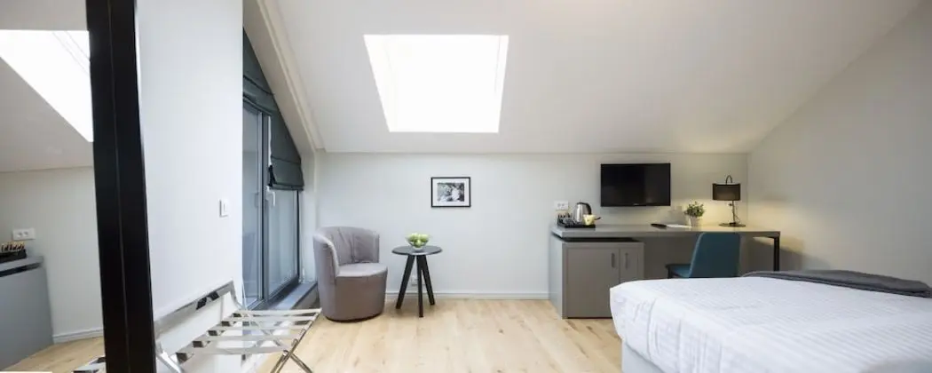 Deluxe Tek Büyük veya İki Ayrı Yataklı Oda, Balkon, Şehir Manzaralı