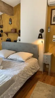 Standard Tek Büyük Yataklı Oda, Banyolu/Duşlu, Bahçe Manzaralı (Suzanne, 2em étage)