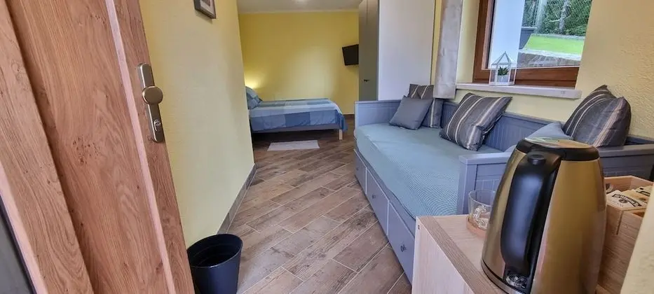 Deluxe Tek Büyük veya İki Ayrı Yataklı Oda, Buzdolabı, Dağ Manzaralı