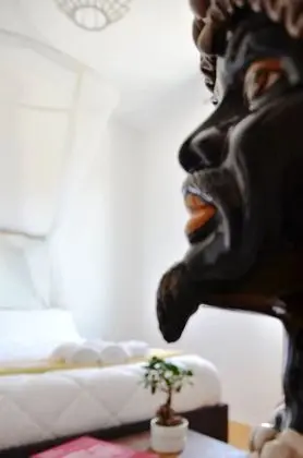 Design Tek Büyük veya İki Ayrı Yataklı Oda, 1 Büyük (Queen) Boy Yatak, Özel Banyo, Şehir Manzaralı