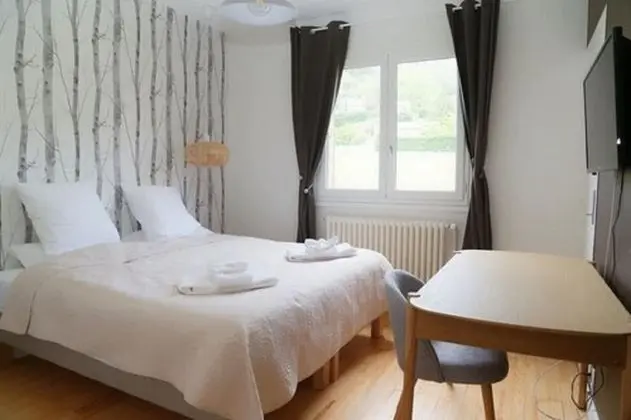 Deluxe Tek Büyük Yataklı Oda (Aux bois enchantés)