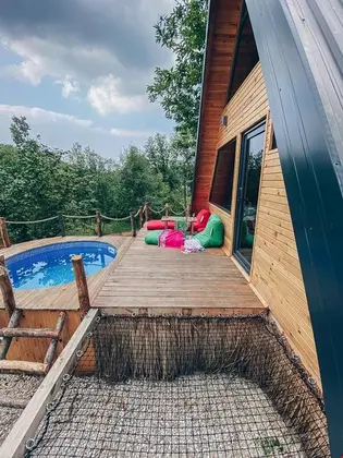 Loca Lavanta Bungalow Oda