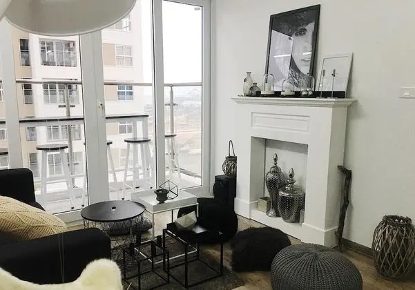 Design Apart Daire, 2 Çift Kişilik Yatak