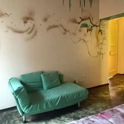 Tek Büyük veya İki Ayrı Yataklı Oda, Balkon