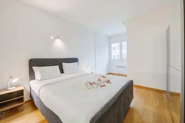 Family Apart Daire, 1 Çift Kişilik Yatak ve Çekyat (Locarno Best Place)