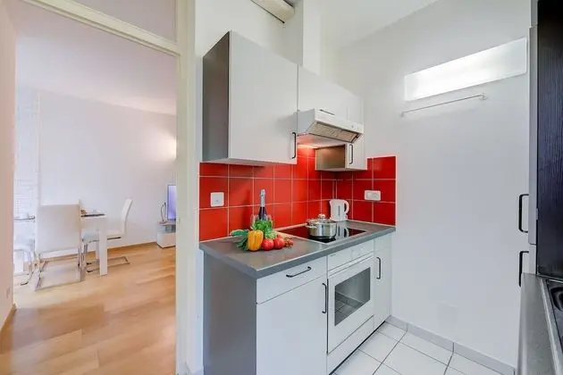 Family Apart Daire, 1 Çift Kişilik Yatak ve Çekyat (Locarno Best Place)