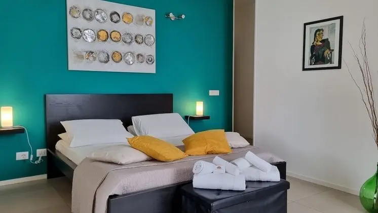 Panoramic Tek Büyük Yataklı Oda, Balkon, Deniz Manzaralı