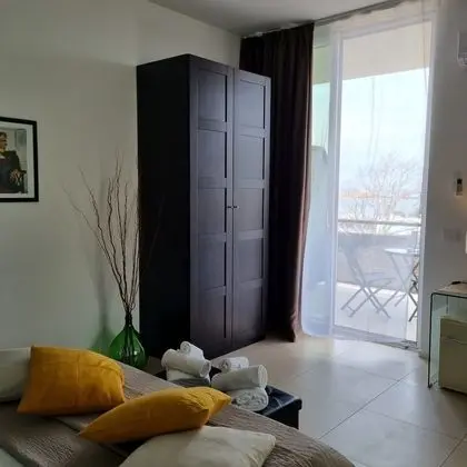 Panoramic Tek Büyük Yataklı Oda, Balkon, Deniz Manzaralı