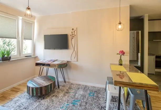 Apart Daire, 1 Çift Kişilik Yatak ve Çekyat, Şehir Manzaralı