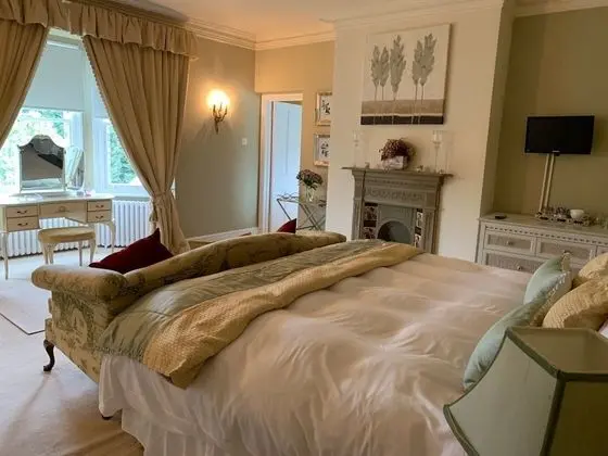 Superior Tek Büyük Yataklı Oda, Banyolu/Duşlu, Bahçe Manzaralı