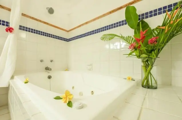 Honeymoon Çatı Katı (Loft), 1 En Büyük (King) Boy Yatak, Küvet, Havuz Manzaralı