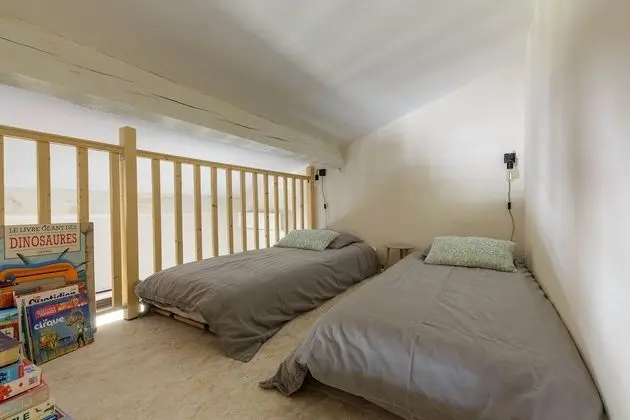 Dubleks, Özel Banyo, Üzüm Asması Manzaralı (Loft Mezzanine)