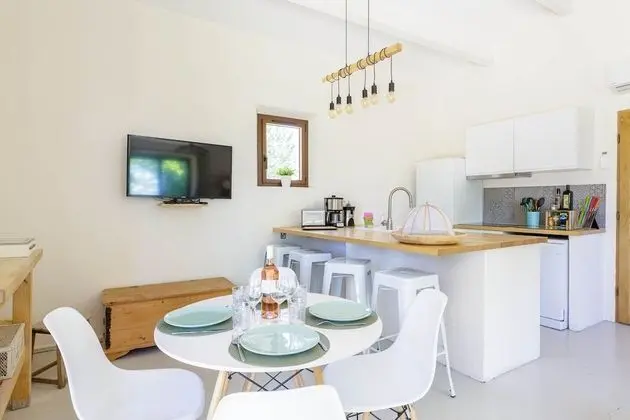 Kır Evi, Özel Banyo, Üzüm Asması Manzaralı (Gîte RDC)