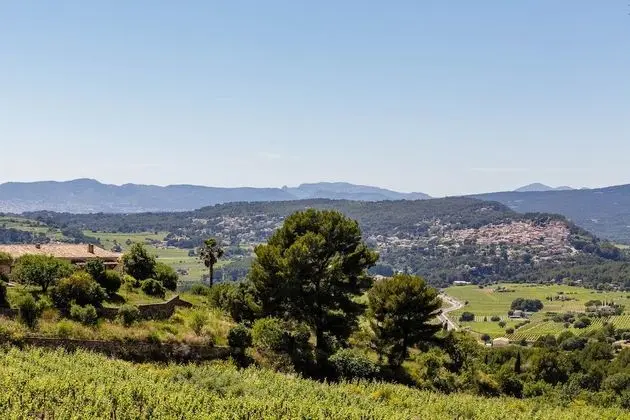 Kır Evi, Özel Banyo, Üzüm Asması Manzaralı (Gîte RDC)
