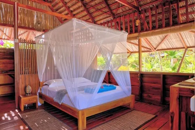 Executive Bungalov, 1 Büyük (Queen) Boy Yatak, Deniz Manzaralı, Okyanusa Sıfır