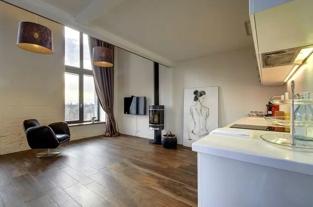 Business Çatı Katı (Loft), Birden Çok Yatak, Şömine, Şehir Manzaralı