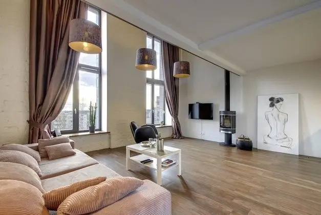 Business Çatı Katı (Loft), Birden Çok Yatak, Şömine, Şehir Manzaralı