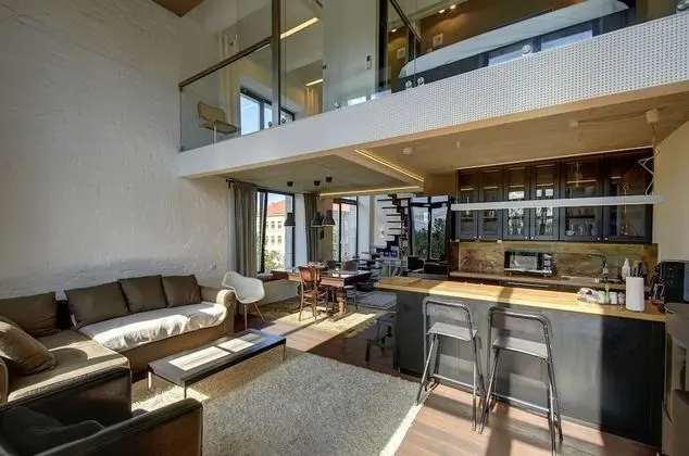 Exclusive Çatı Katı (Loft), Birden Çok Yatak, Şömine, Şehir Manzaralı