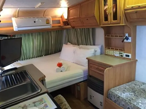 Caravan with Private Pool