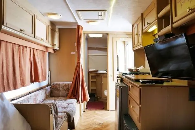 Caravan with Private Pool