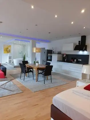 Luxury Çatı Katı (Loft), Özel Banyo (Urlaub im Allgäu)