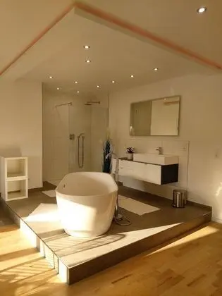 Luxury Çatı Katı (Loft), Özel Banyo (Urlaub im Allgäu)