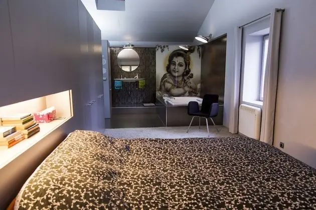 Design Çatı Katı (Loft), Teras, Dağ Manzaralı
