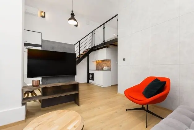 Deluxe Çatı Katı (Loft), 1 En Büyük (King) Boy Yatak ve Çekyat
