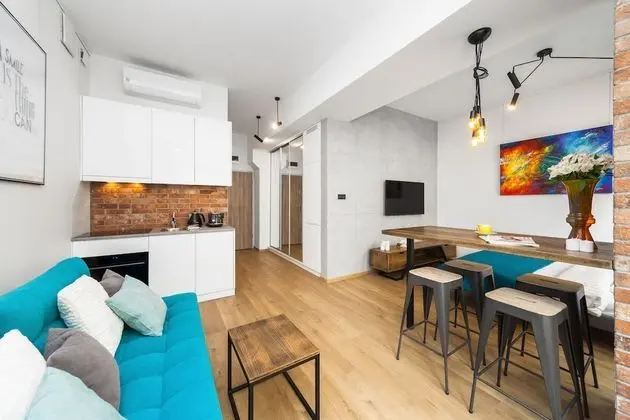 Premium Apart Daire, 1 En Büyük (King) Boy Yatak ve Çekyat, Sigara İçilmez