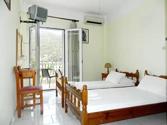Stüdyo, 2 Tek Kişilik Yatak, Kısmi Deniz Manzarası