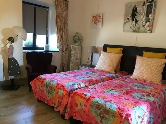Tek Büyük veya İki Ayrı Yataklı Oda (Le jardin de Léontine)
