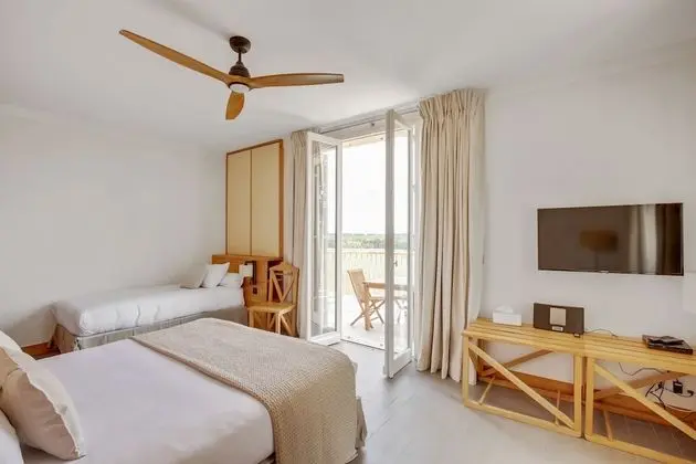 Superior Üç Kişilik Oda, Banyolu/Duşlu, Üzüm Asması Manzaralı (Chambre)