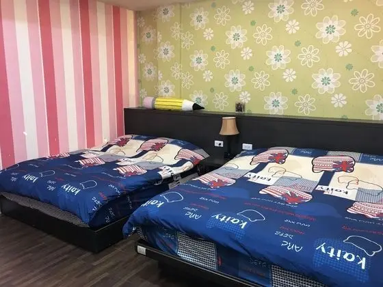 Family Dört Kişilik Oda, 2 Çift Kişilik Yatak