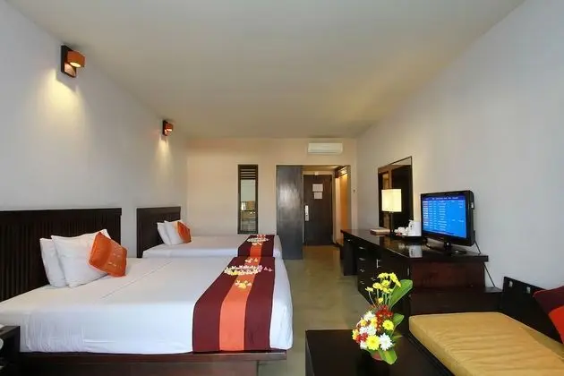 Deluxe Oda, 2 Çift Kişilik Yatak, Balkon