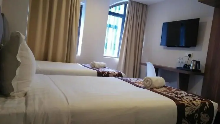 Deluxe Üç Kişilik Oda, Birden Çok Yatak, Şehir Manzaralı