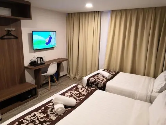 Deluxe Üç Kişilik Oda, Birden Çok Yatak, Şehir Manzaralı