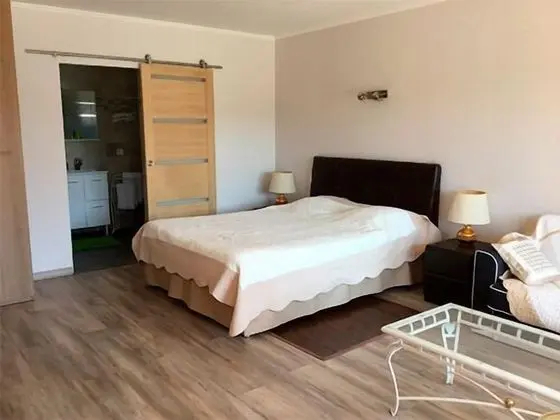 Deluxe Tek Büyük Yataklı Oda, Özel Banyo, Havuz Manzaralı