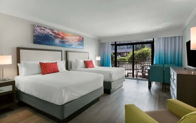 Standard Oda, 2 Büyük (Queen) Boy Yatak, Resort Manzaralı