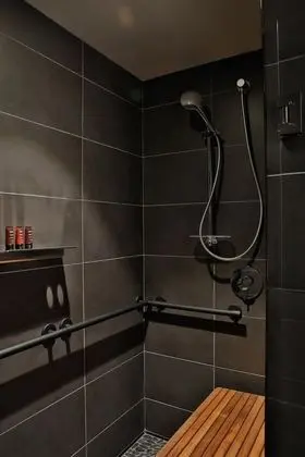Deluxe Oda, 1 En Büyük (King) Boy Yatak, Engellilere Uygun (Roll-In Shower)