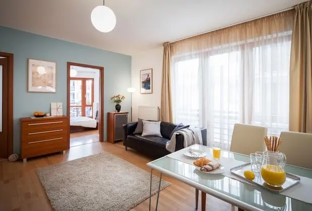 City Apart Daire, 1 Yatak Odası, Balkon