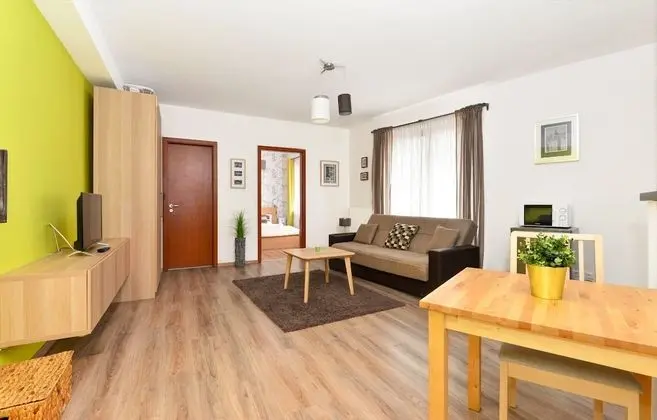 City Apart Daire, 1 Yatak Odası, Balkon