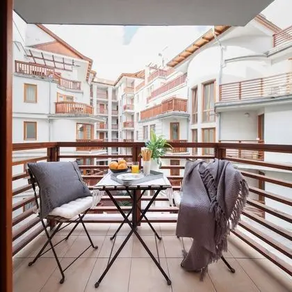 City Apart Daire, 1 Yatak Odası, Balkon