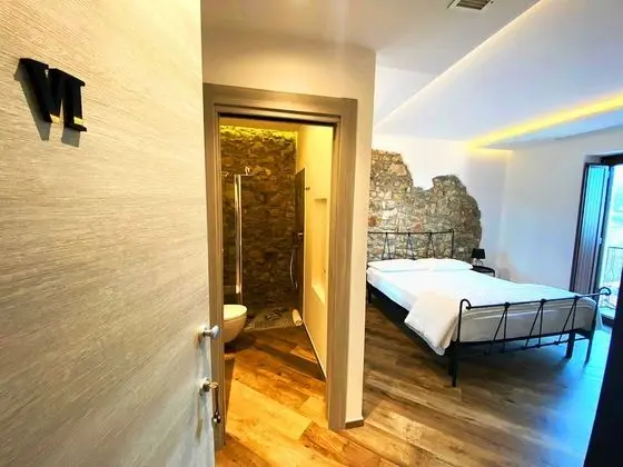 Tek Büyük veya İki Ayrı Yataklı Oda, 1 Çift Kişilik Yatak, Deniz Manzaralı