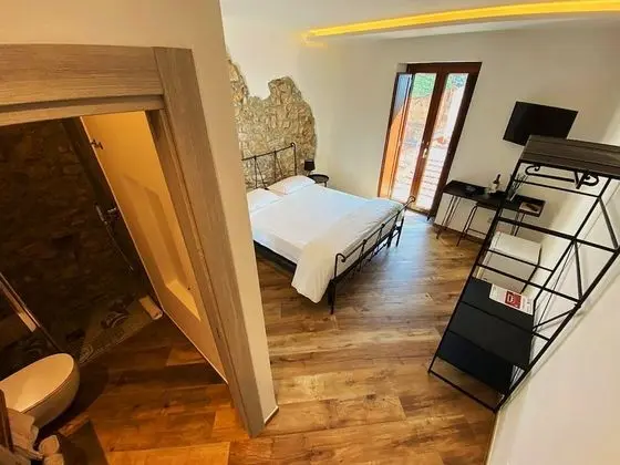 Tek Büyük veya İki Ayrı Yataklı Oda, 1 Çift Kişilik Yatak, Deniz Manzaralı