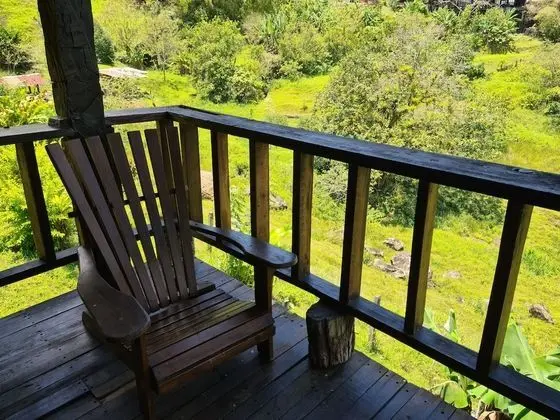 Basic Kulübe, 2 Çift Kişilik Yatak, Balkon, Dağ Manzaralı (Balcón canela #1)